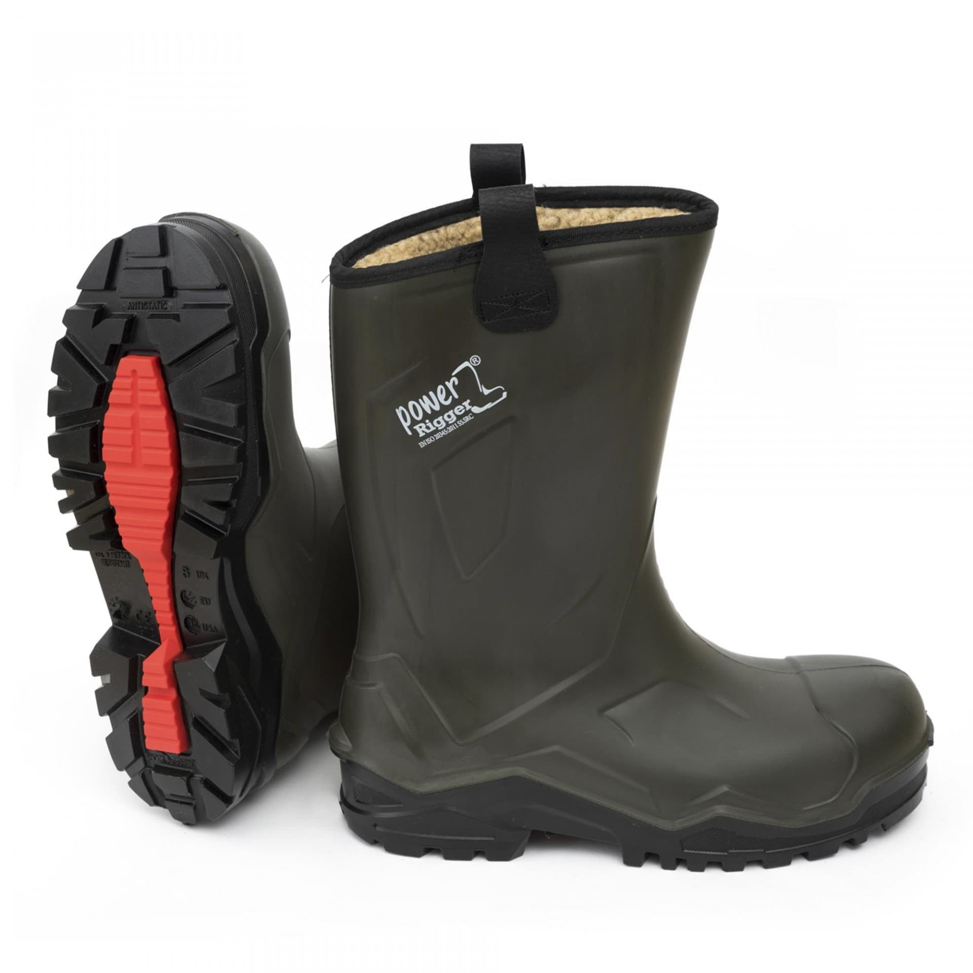 POLLYBOOT POWER RIGGER S5 ÇİZME - Pollyboot Power Rigger S5 çizme; su geçirmez yapısı, çelik burun koruması ve delinmeye dayanıklı tabanı ile en zorlu saha koşullarında maksimum güvenlik sağlar.